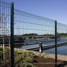 3D Bending Welded Wire Fence Panel powder coating in European style Metal fence